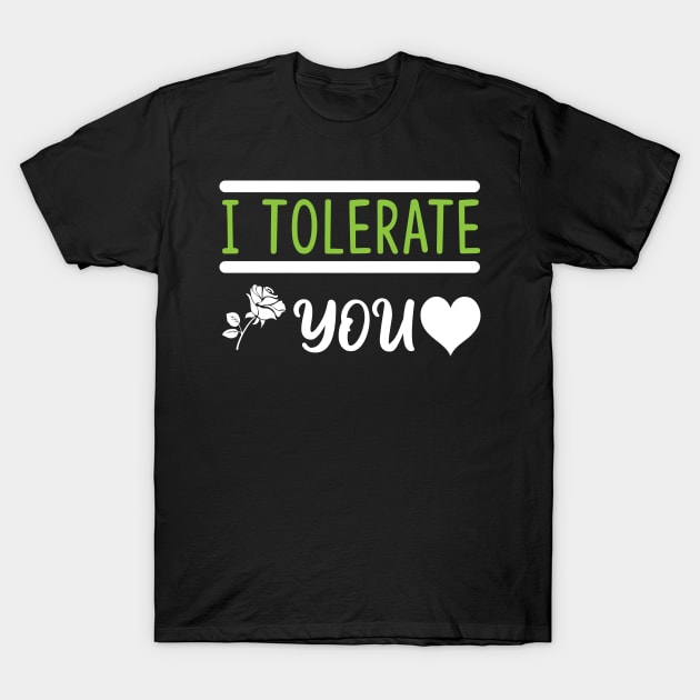 Funny Anti - Valentine's Day T-Shirt by Anonic